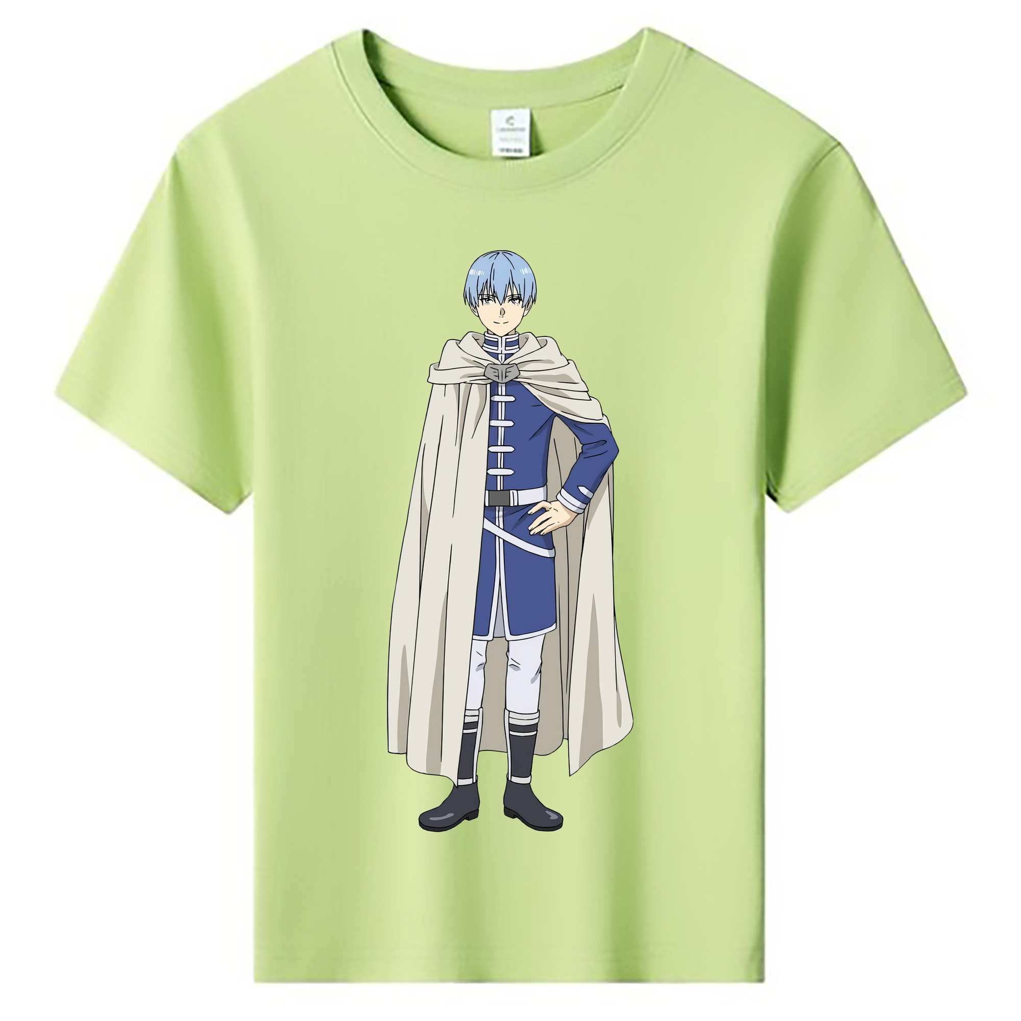 （画像用） 葬送のフリーレン Frieren 綿100％キッズTシャツ（フロントプリント）